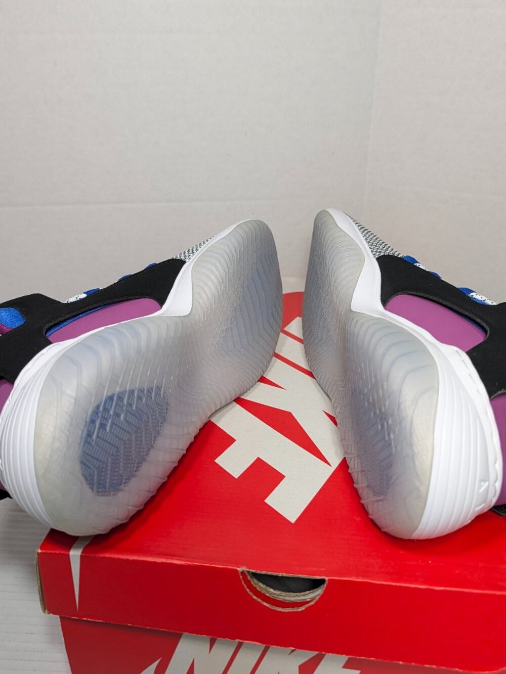 Size 12 -Nike Air Flight Huarache Ultra "Lyon Blue" 880856-100 - NEW!! - Picture 5 of 7